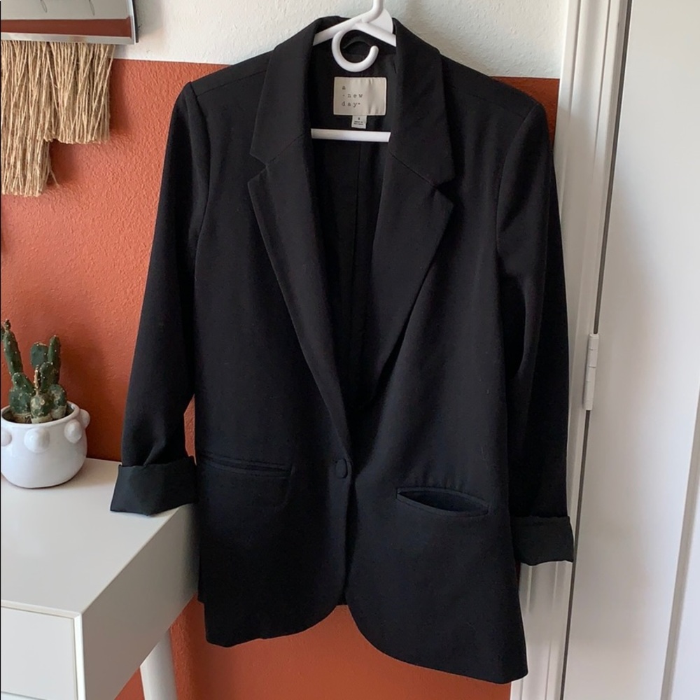 Boyfriend blazer black 8